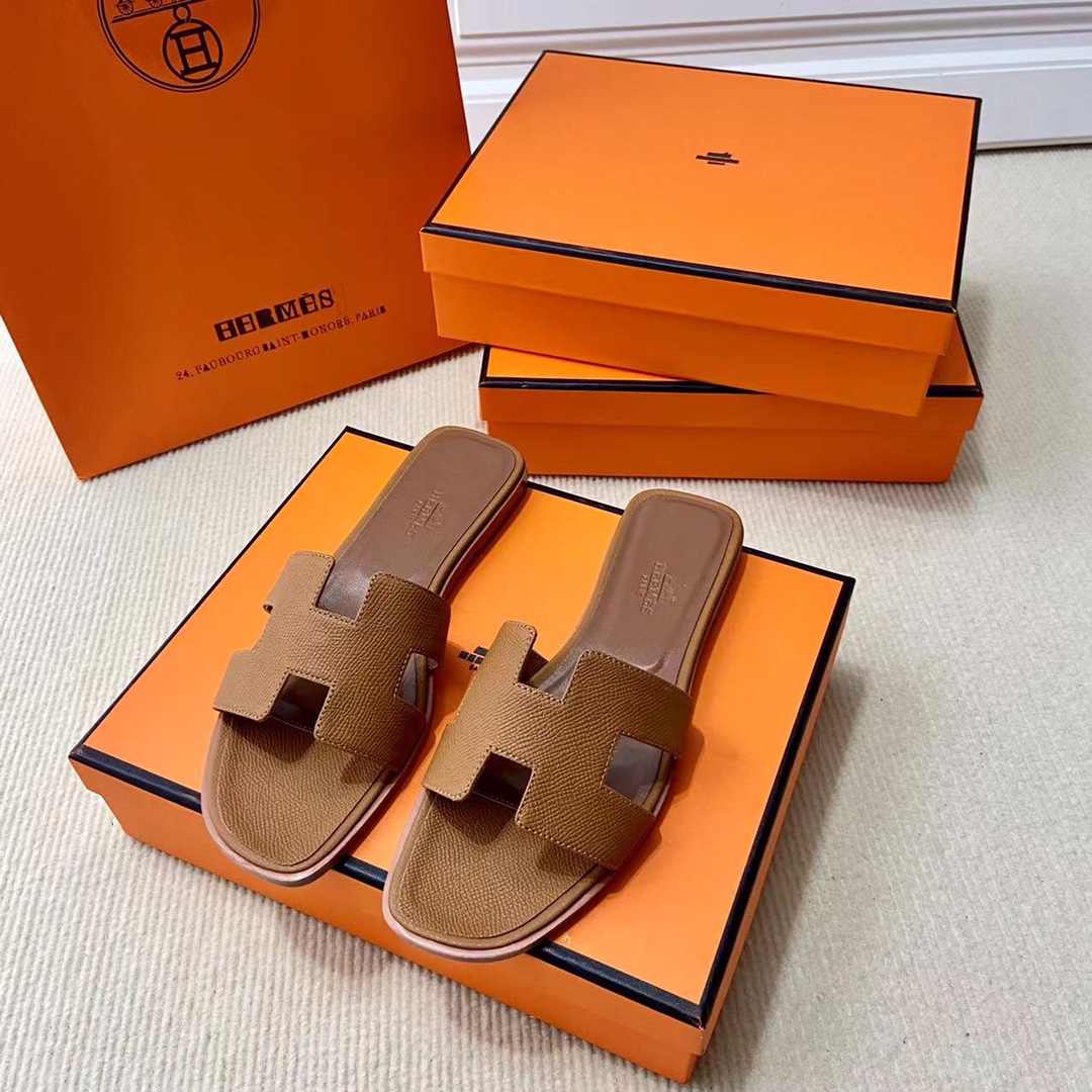 에르메스 올수공 오란 슬리퍼 샌들 앱송 69